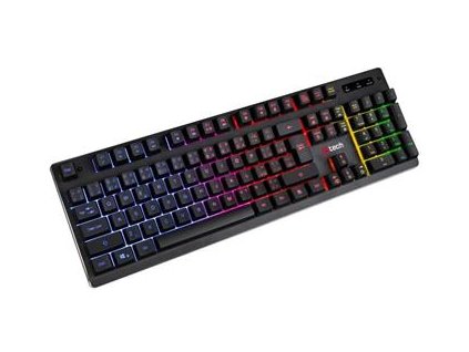 C-TECH IRIS GKB-08 casual gaming, CZ/SK USB Backlight Polomechanická herná klávesnica