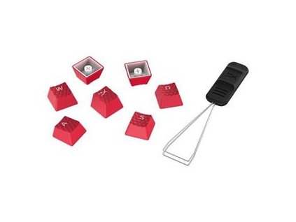 HP HyperX Rubber Keycaps - Gaming Accessory Kit - Red (US Layout)