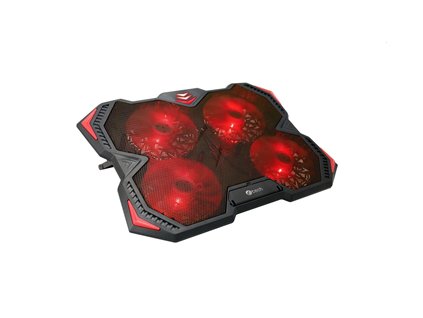 C-TECH ZEFYROS GCP-01R Casual Gaming 17,3" Chladiaca podložka pre notebook