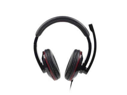 GEMBIRD MHS-001 Gaming stereo slúchadlá a mikrofón - čierne