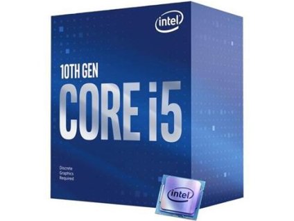 Intel® Core™i5-10400F processor, 2.90GHz,12MB,LGA1200, BOX,s chladičom