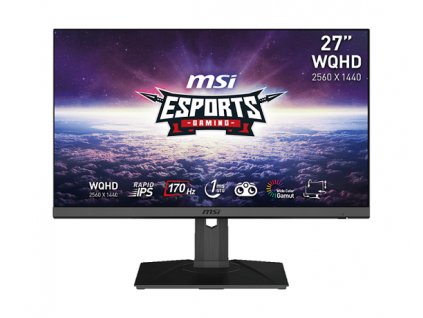 27" MSI G272QPF WQHD Rapid IPS Gaming monitor