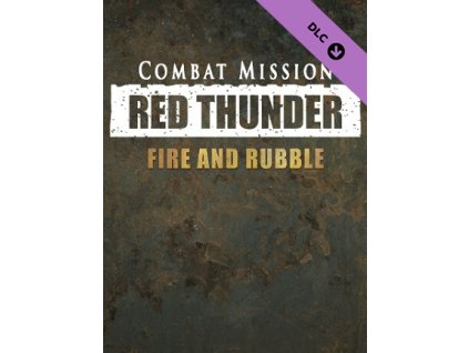 Combat Mission: Red Thunder - Fire and Rubble DLC (PC) Steam Key