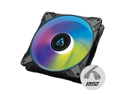 Arctic ventilátor P14 PWM PST A-RGB black
