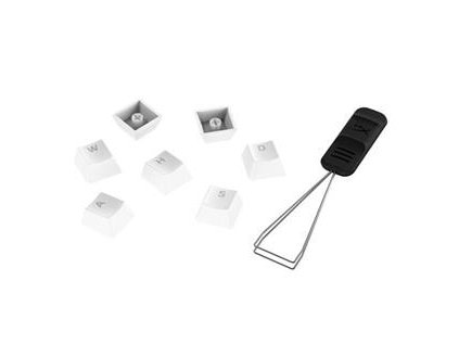 HP HyperX Full key Set Keycaps - PBT (White)