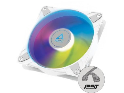 ARCTIC P14 PWM pst A-RGB 0dB (WHITE) – 140mm Pressure optimized case fan | PWM controlled speed with