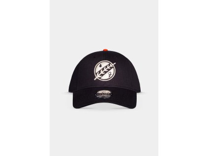 The Mandalorian - Boba Fett - Badge Men's Adjustable Cap (Barva Black)