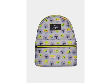 The Mandalorian - The Child Backpack (Smaller Size) (Barva Black)