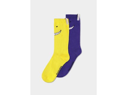 Assassination Classroom - Men's Crew Socks (2Pack) (Barva Multicolor, Velikost 39/42)