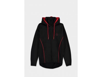 Assassin's Creed - Men's Zipper Tech Hoodie (Barva Black, Velikost M)