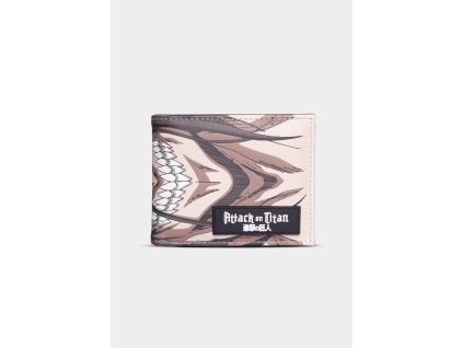 Attack on Titan - Eren Jaeger Titan - Bifold Wallet (Barva Black)