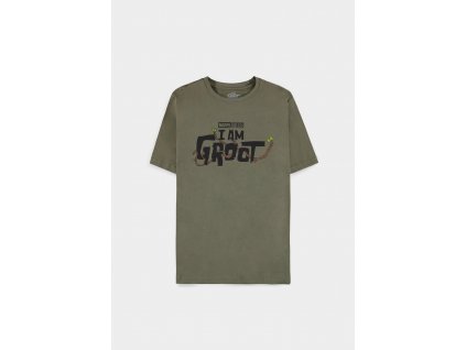 Marvel - I Am Groot - Men's Short Sleeved Regular Fit T-shirt (Barva Green, Velikost M)