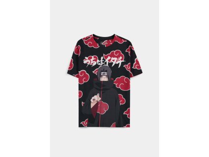 Naruto Shippuden - Itachi Clouds - Digital Printed Men's Short Sleeved T-shirt