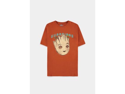 Marvel - I am Groot - Men's Short Sleeved Regular Fit T-shirt (Barva Brown, Velikost 2XL)