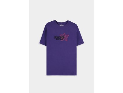 Stranger Things - Demogorgon Purple Men's Short Sleeved T-shirt