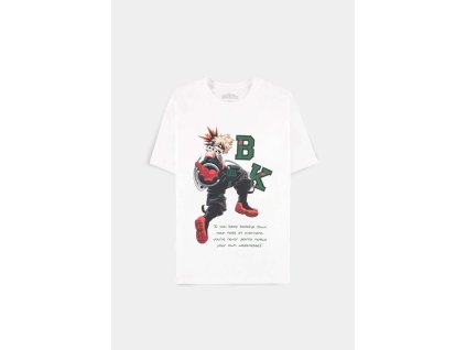 My Hero Academia - White Bakugo Quote - Men's Short Sleeved T-shirt