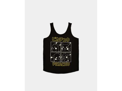 Pokémon - Outline Pika - Women's Tank Top