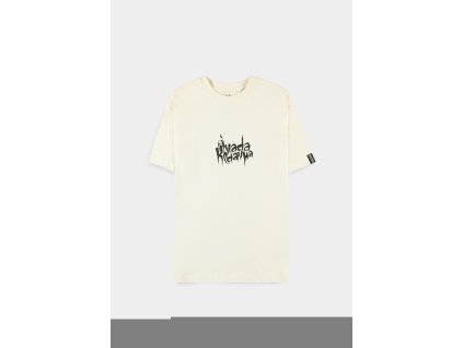 Harry Potter: Wizards Unite - Severus Snape White Men's Oversized Short Sleeved T-shirt (Barva Beige, Velikost M)