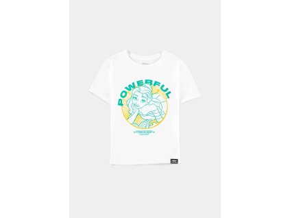 Disney Fearless Princess (Kids) - Belle Girls Short Sleeved T-shirt