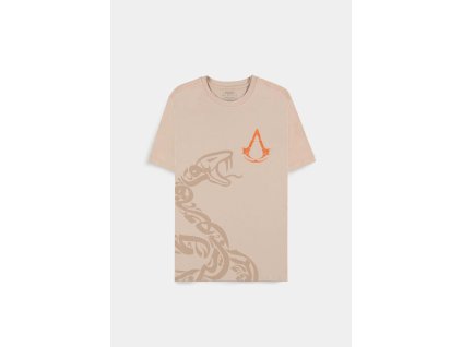 Assassin's Creed Mirage - Snake - Men's Short Sleeved T-shirt (Barva Beige, Velikost L)