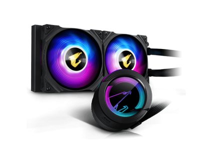 Gigabyte AORUS AIO liquid cooler CPU WATERFORCE 240