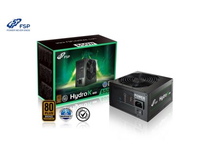 FSP Hydro K PRO/850W/ATX 3.0/80PLUS Bronzia 230V/Retail
