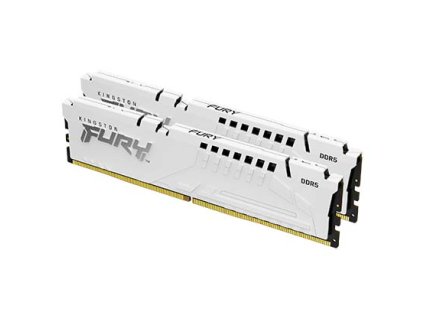 Kingston FURY Beast EXPO/DDR5/32GB/5200MHz/CL36/2x16GB/White