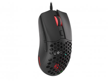 Genesis herná optická myš KRYPTON 750/RGB/8000 DPI/Herná/Optická/8 000 DPI/Drôtová USB/Čierna