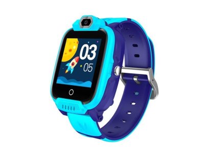 Canyon KW-44, Jondy, smart hodinky pre deti s funkciou 4G Video a GSM volaní, GPS tracking, displ. 1.44´´, fotoap, modré