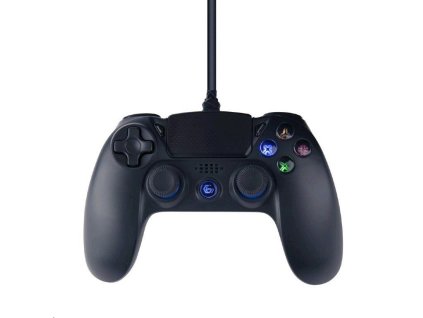 GEMBIRD gamepad PD-PS4U-01 pro PS4 a PC, vibrační, 3m