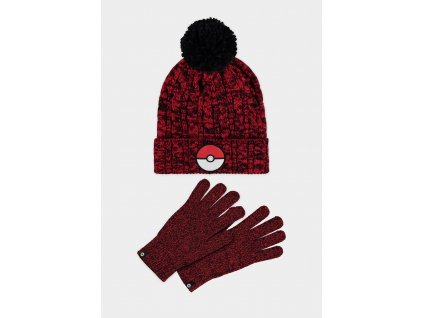 Pokémon - Men's Giftset (Beanie & Knitted Gloves)