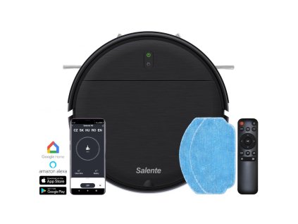 SALENTE R2, robotický vysávač (stieranie vodou a nabíjacie stanice)