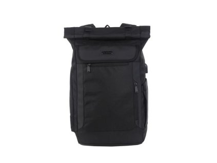 Canyon RT-7, batoh pre 17´´ notebook, rolovateľný, 29l, USB-A nabíjací port, čierny
