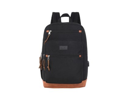 Canyon BPS-5, batoh na notebook do mesta, veľkosť do 15,6´´, 22l, vodeodolný, USB-A nabíjací port, čierny