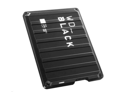WD BLACK P10 Game Drive 4TB, Externí HDD, USB 3.0, černá