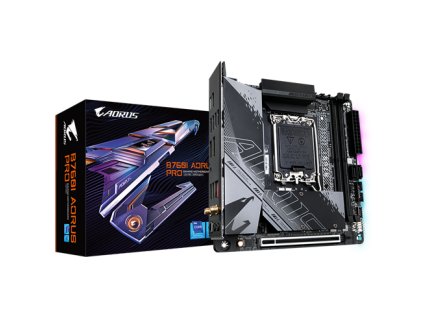 Gigabyte AORUS B760I PRO, Intel B760, LGA1700, 2xDDR5, mini-ITX