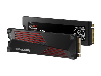 Samsung SSD 990 PRO Series 2TB M.2 PCIe, r7450MB/s, w6900MB/s, s chladičom