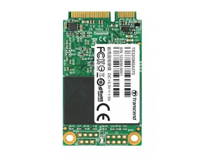 TRANSCEND MSA370 32GB SSD disk mSATA, SATA III (MLC)