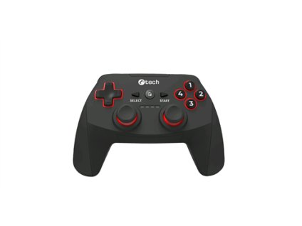 Gamepad C-TECH Khort pre PC/PS3/Android, 2x analog, X-input, vibračné, bezdrôtový, USB