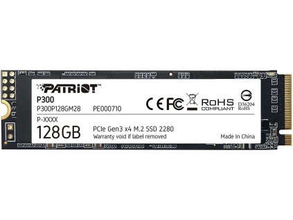 PATRIOT P300/128GB/SSD/M.2 NVMe/5R