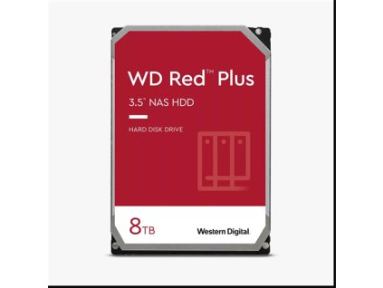WD Red Plus NAS HDD 8TB SATA
