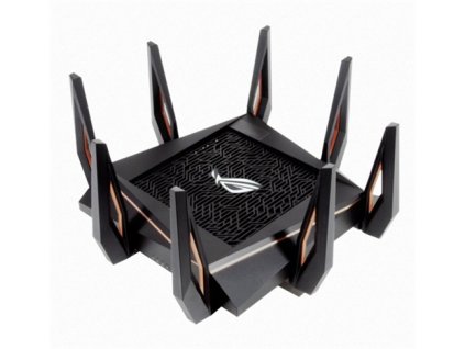 ASUS ROG Rapture GT-AXE11000 Tri-Band WiFi 6E Gaming Router, quad-core CPU, PS5 compatible, 2.5G port, mesh wifi system