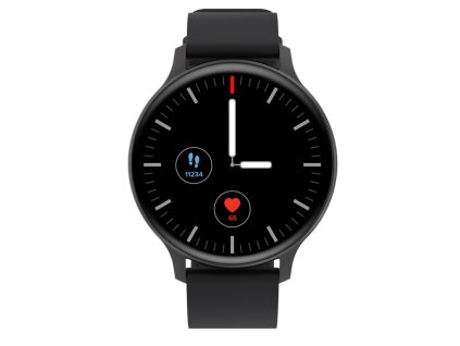 Canyon SW-68, Badian smart hodinky, BT, fareb. LCD displej 1.28´´, vodotes. IP68, 22 športov, čierne
