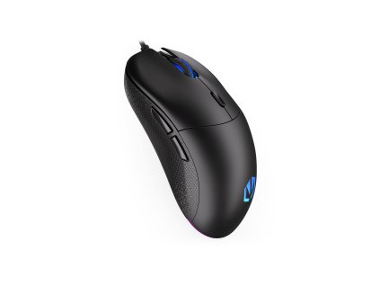Endorfy GEM/Herná/Optická/Pre pravákov/8 000 DPI/Drôtové USB-A/Čierna