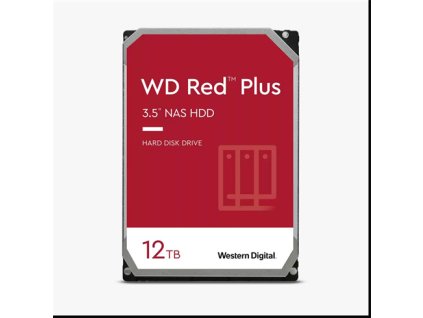 WD Red Plus/12TB/HDD/3.5''/SATA/7200 RPM/3R