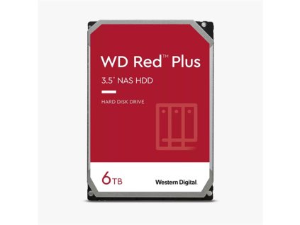 WD Red Plus NAS HDD 6TB SATA