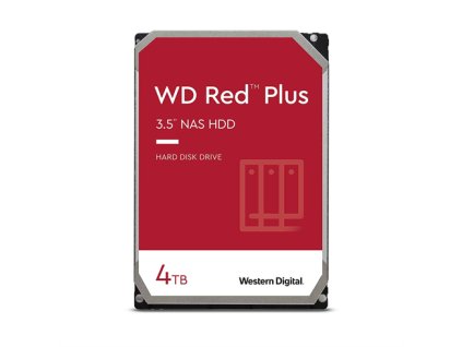 WD Red Plus NAS HDD 4TB SATA