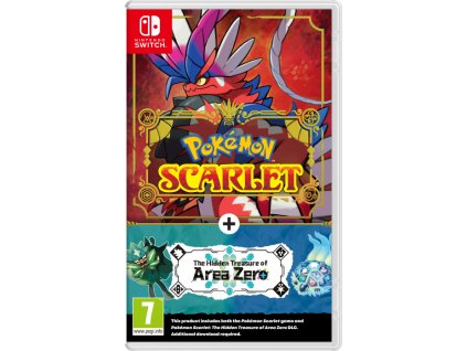 SWITCH Pokémon Scarlet + Area Zero DLC
