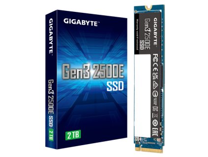 Gigabyte 2500E SSD 2TB M.2 NVMe Gen3 2400/2000 MBps