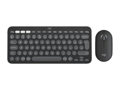 LOGITECH Pebble 2 Combo - TONAL GRAPHITE - US INT'L - 2.4GHZ/BT - N/A - INTNL-973 - UNIVERSAL